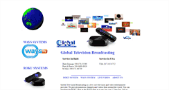 Desktop Screenshot of globaltelevisionbroadcasting.com
